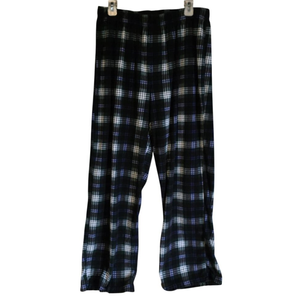 EUC Soft Fleece Plaid Lounge pants